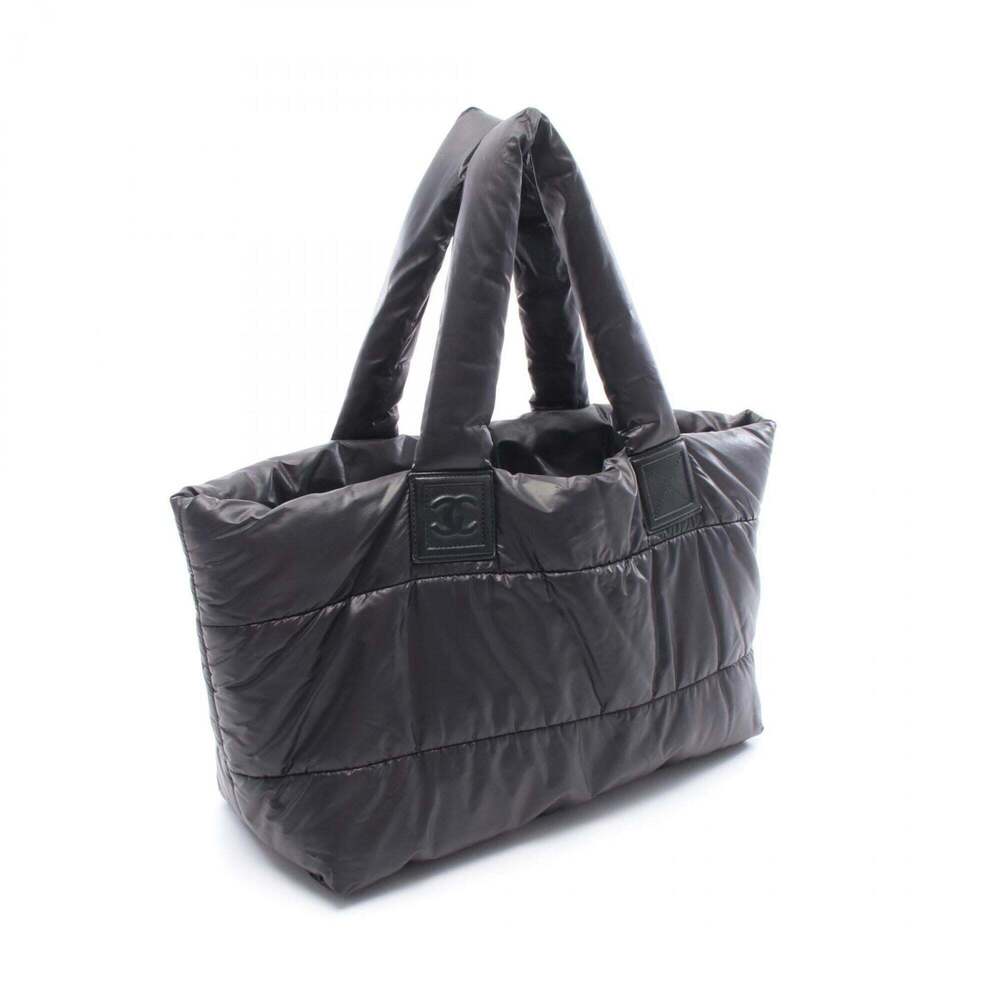 CHANEL Black Leather Tote Bag - Picture 2 of 11
